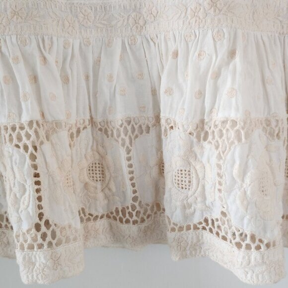 Zimmermann Prima Dot Broiderie Skirt S0 b54 - Picture 8 of 10